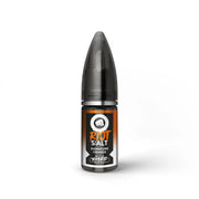 Bottle of Signature Orange Tea Riot Squad Punx Nic Salts with bright orange packaging featuring iced tea and orange graphics, bold ‘Punx’ logo, designed for nicotine salt vape devices.